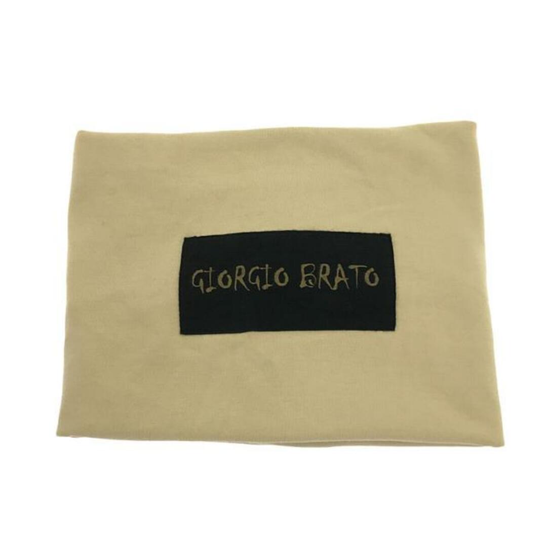 GIORGIO BRATO(ジョルジオブラット)のGIORGIO BRATO / ジョルジオブラット | ラムレザー 袖リブ ハイネック シングルライダース ジャケット | 46 | ブラック | メンズ メンズのジャケット/アウター(その他)の商品写真