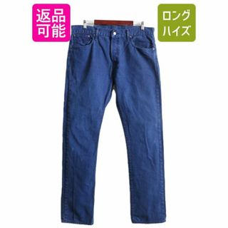 ラルフローレン(Ralph Lauren)のポロ ラルフローレン コットン ダックパンツ 34  ストレート ガーメントダイ(デニム/ジーンズ)