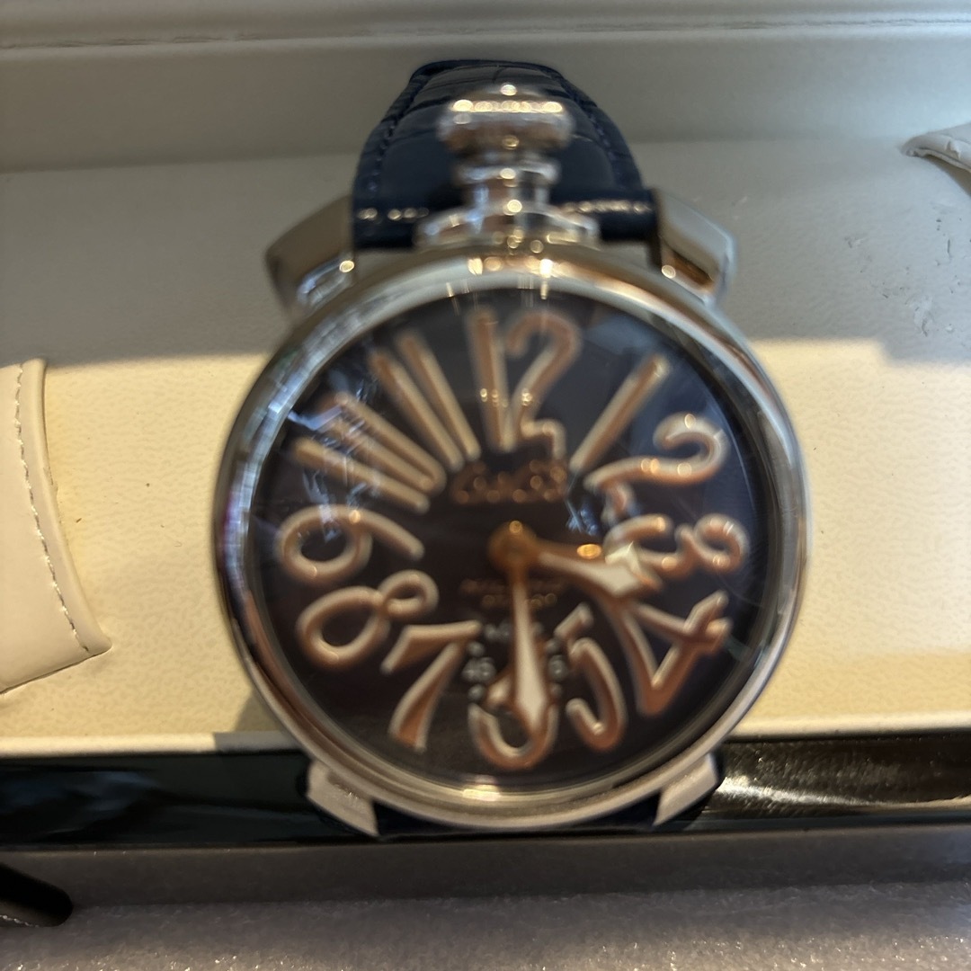 501005S-BLU-ガガミラノ　腕時計