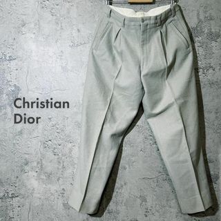 Christian Dior 80'sオールドテーパードスラックス スーツパンツ