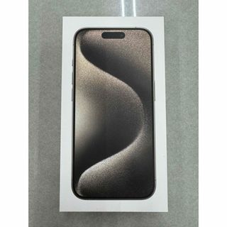 iPhone15pro 512GB  ナチュラルチタニウム　SIMフリー(スマートフォン本体)