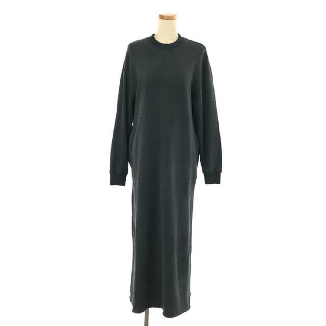 R.H.VINTAGE / ロンハーマンヴィンテージ | Faded Long Sleeve Dress / スウェットワンピース | XS | グレー | レディース レディースのワンピース(ロングワンピース/マキシワンピース)の商品写真