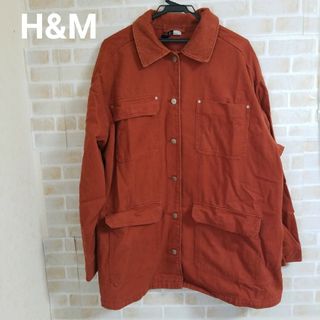 エイチアンドエム(H&M)の【本日削除/最終値下】H&M オーバーサイズツイルジャケット(Gジャン/デニムジャケット)