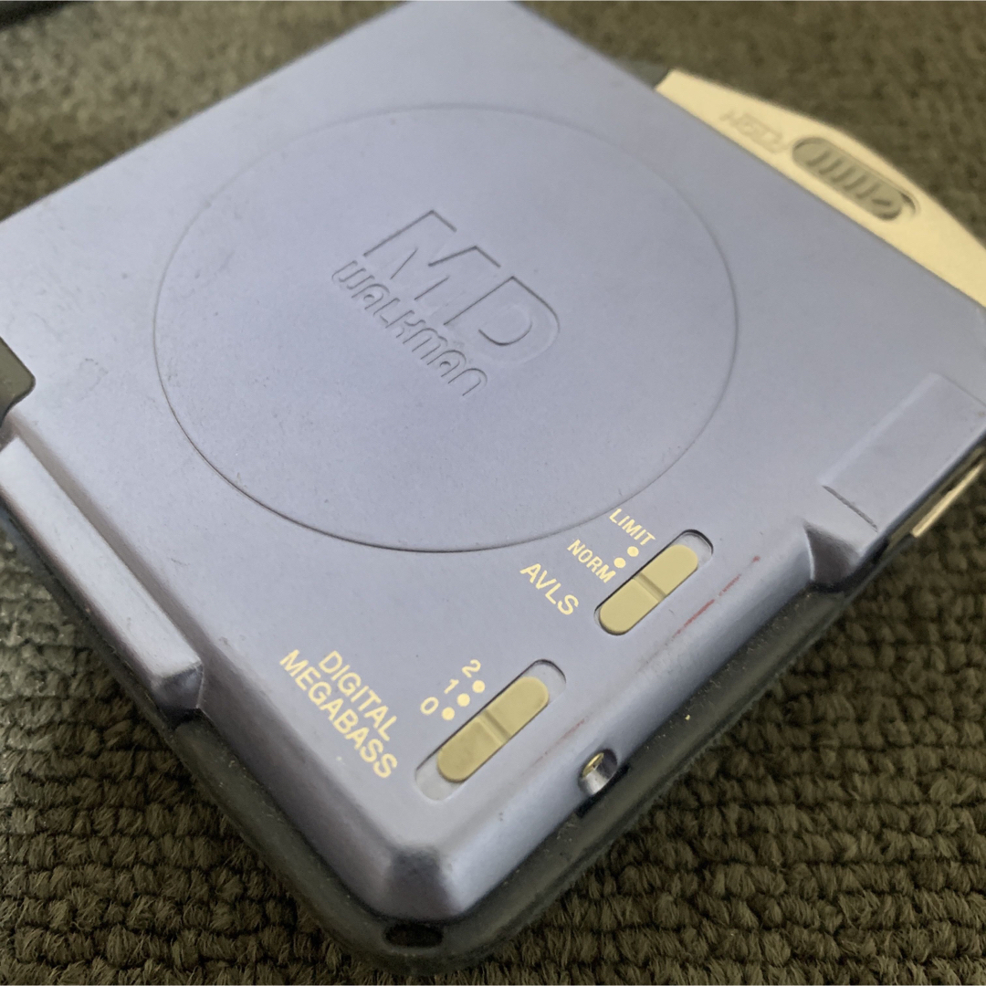 女性が喜ぶ♪ SONY MZ-E44 MD walkman ソニー MDウォークマン ブルー