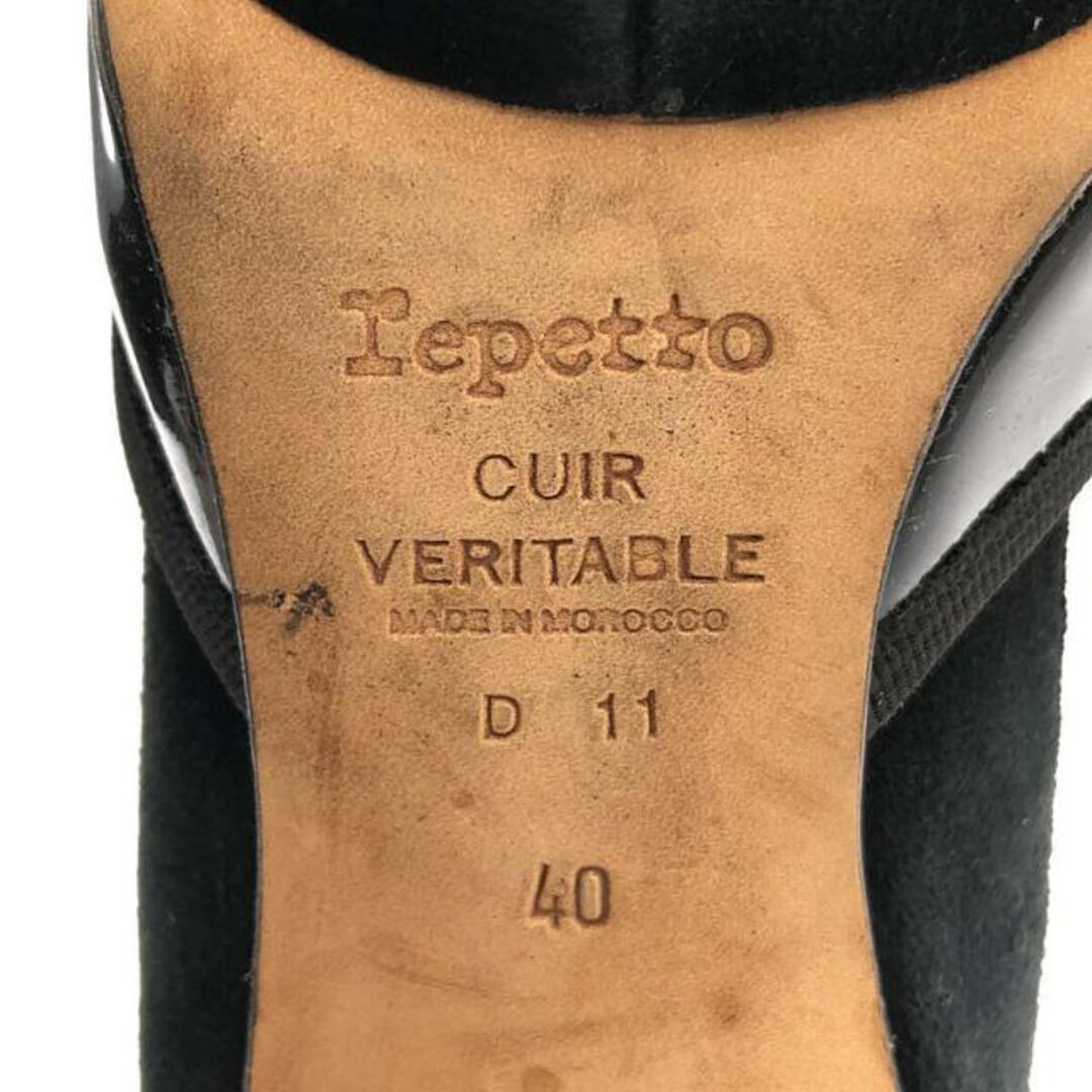 【美品】 repetto / レペット | ストラップ ハイヒールパンプス | 40 | ブラック | レディース