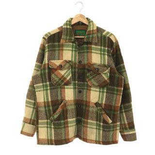 【美品】  VINTAGE / ヴィンテージ古着 | DEACON BROTHERS / ディーコンブラザーズ ウール チェックシャツ ジャケット | マルチカラー | メンズ(その他)