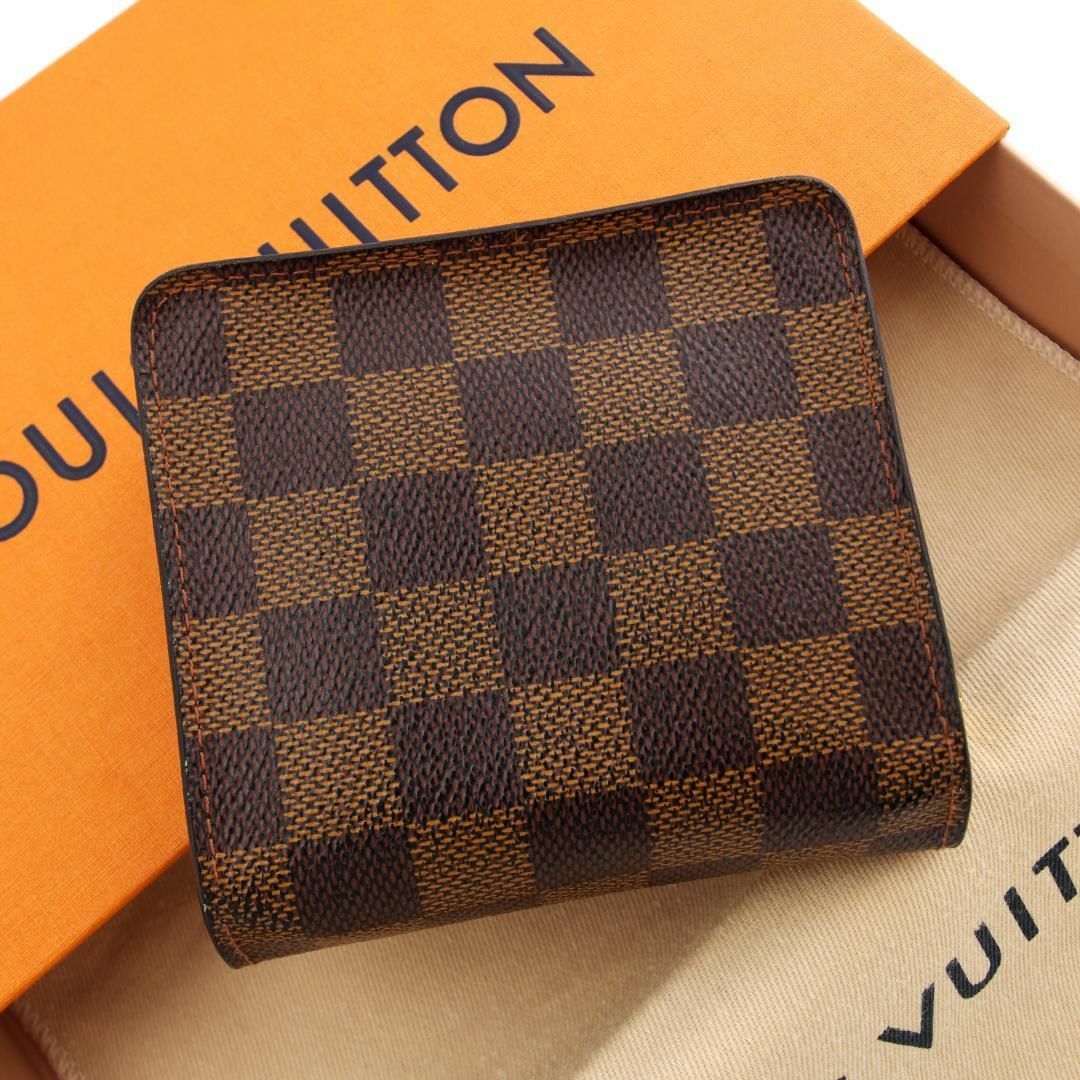 LOUIS VUITTON ルイヴィトン コンパクトジップ 二つ折 財布