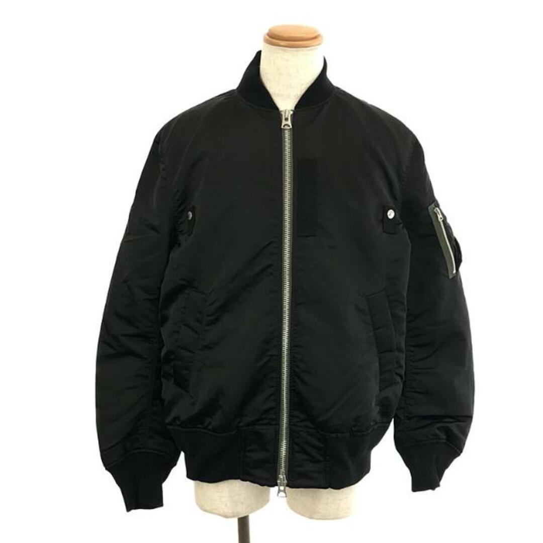 サカイ Nylon Twill Blouson 21AW 切替 ジャケット47cm袖丈