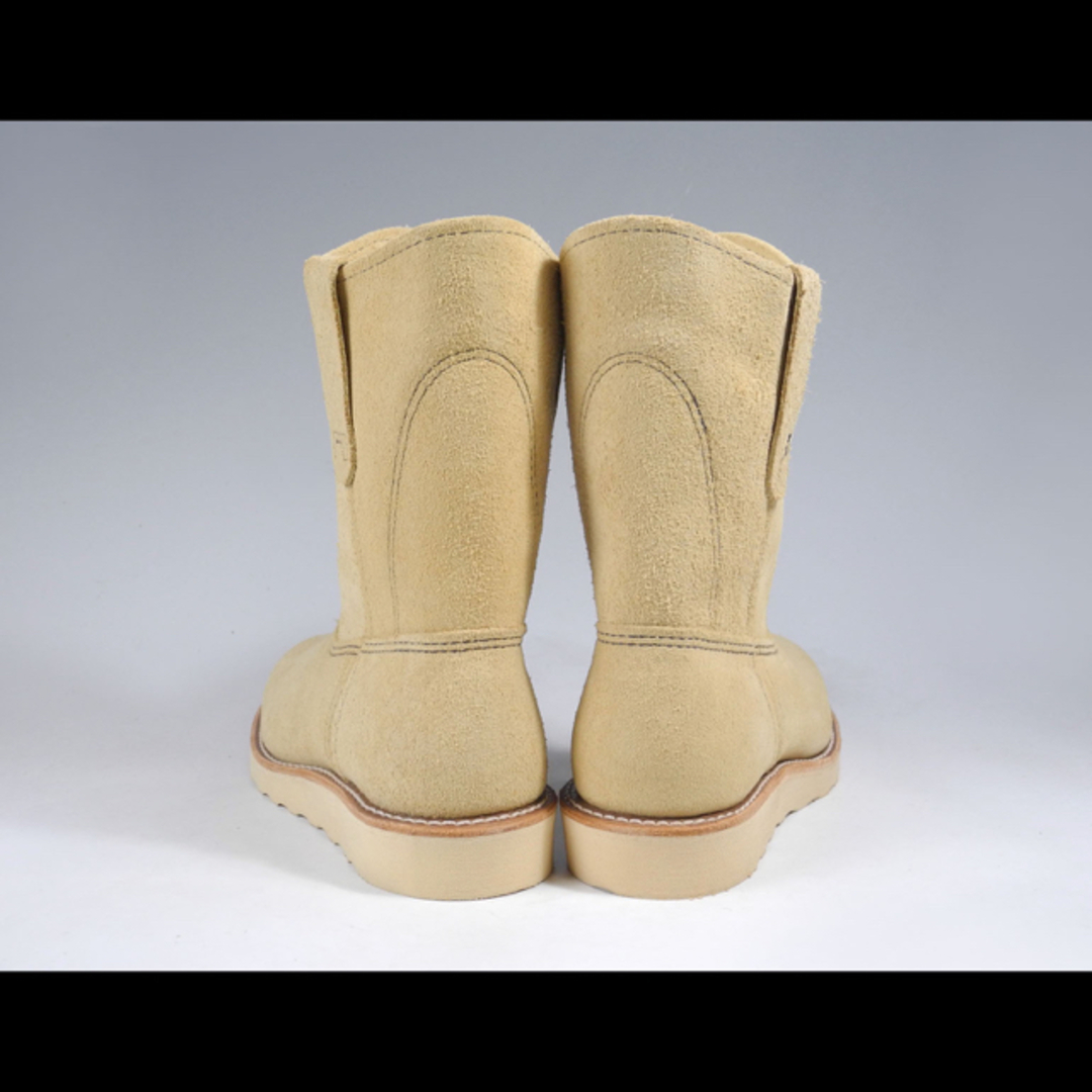 REDWING - 廃盤レッドウィング8168ペコスベージュスエード羽タグ REDWING - 廃盤レッドウィング8168ペコスベージュスエード羽タグ
