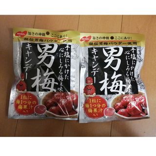 男梅キャンデー 80g 2個(菓子/デザート)