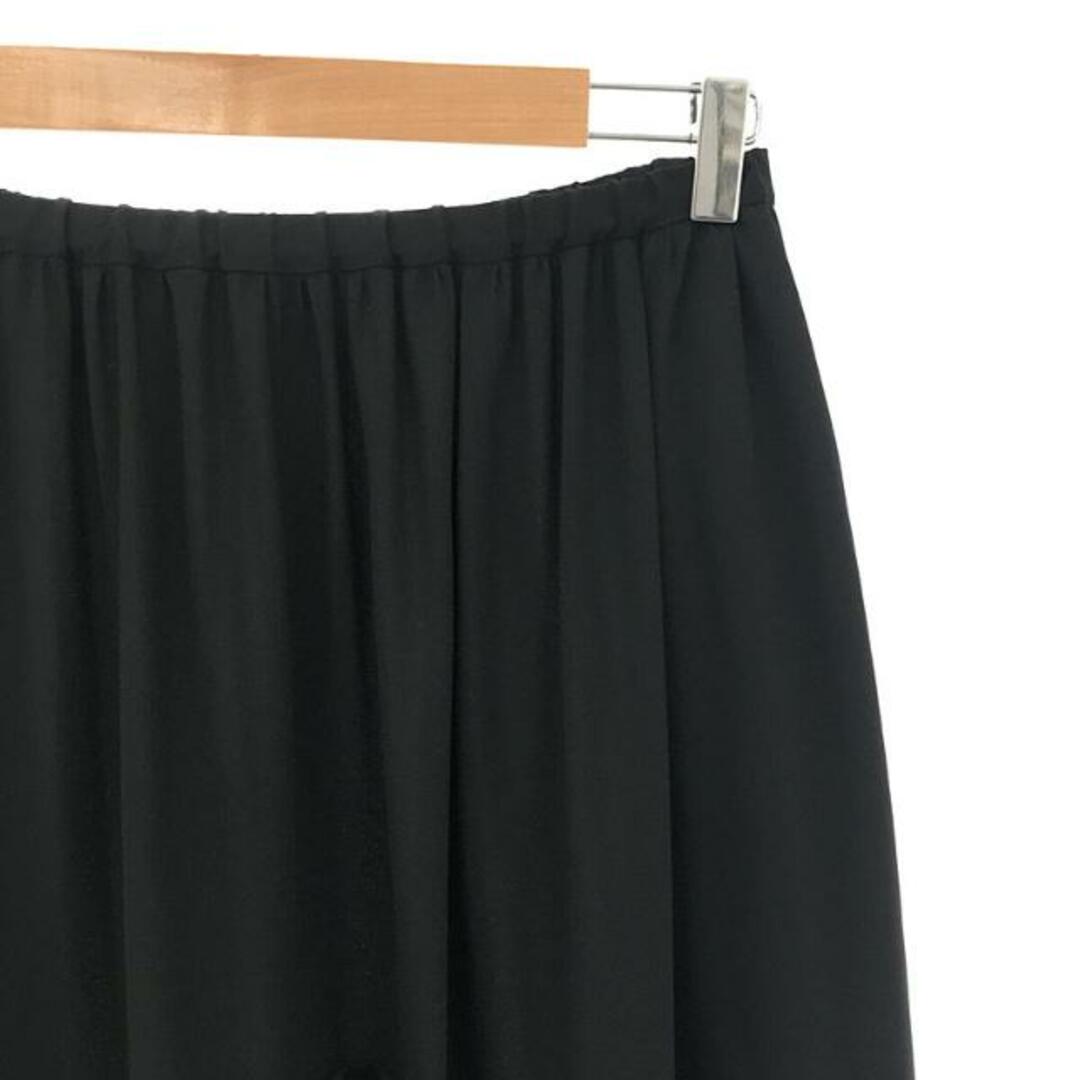 ロングスカート【美品】  ENFOLD / エンフォルド | 2023AW | CIRCLE TACK SKIRT サークル タック スカート | 38 | ブラック | レディース