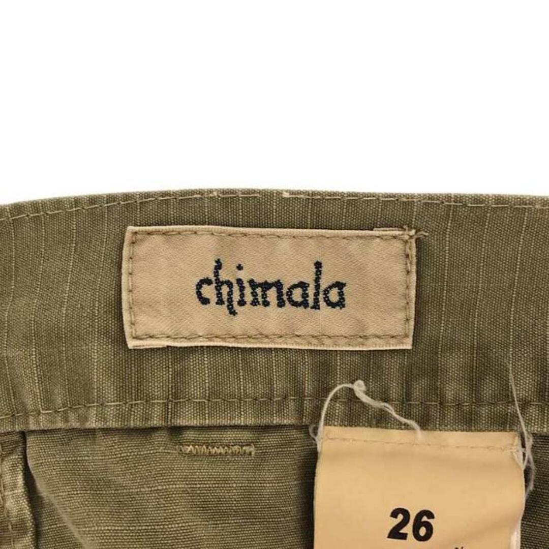 chimala(チマラ)のchimala / チマラ | コットンリップストップパンツ | 26 | カーキ | レディース レディースのパンツ(その他)の商品写真