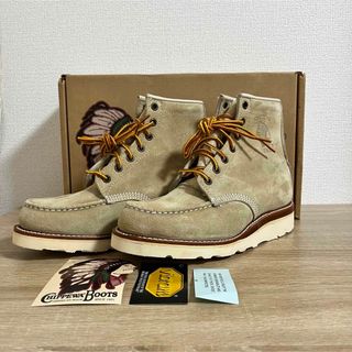 Chippewa チペワ ブーツ 29492 Vibram ソール モックトゥ ブーツ ライトブラウン系 US8EE