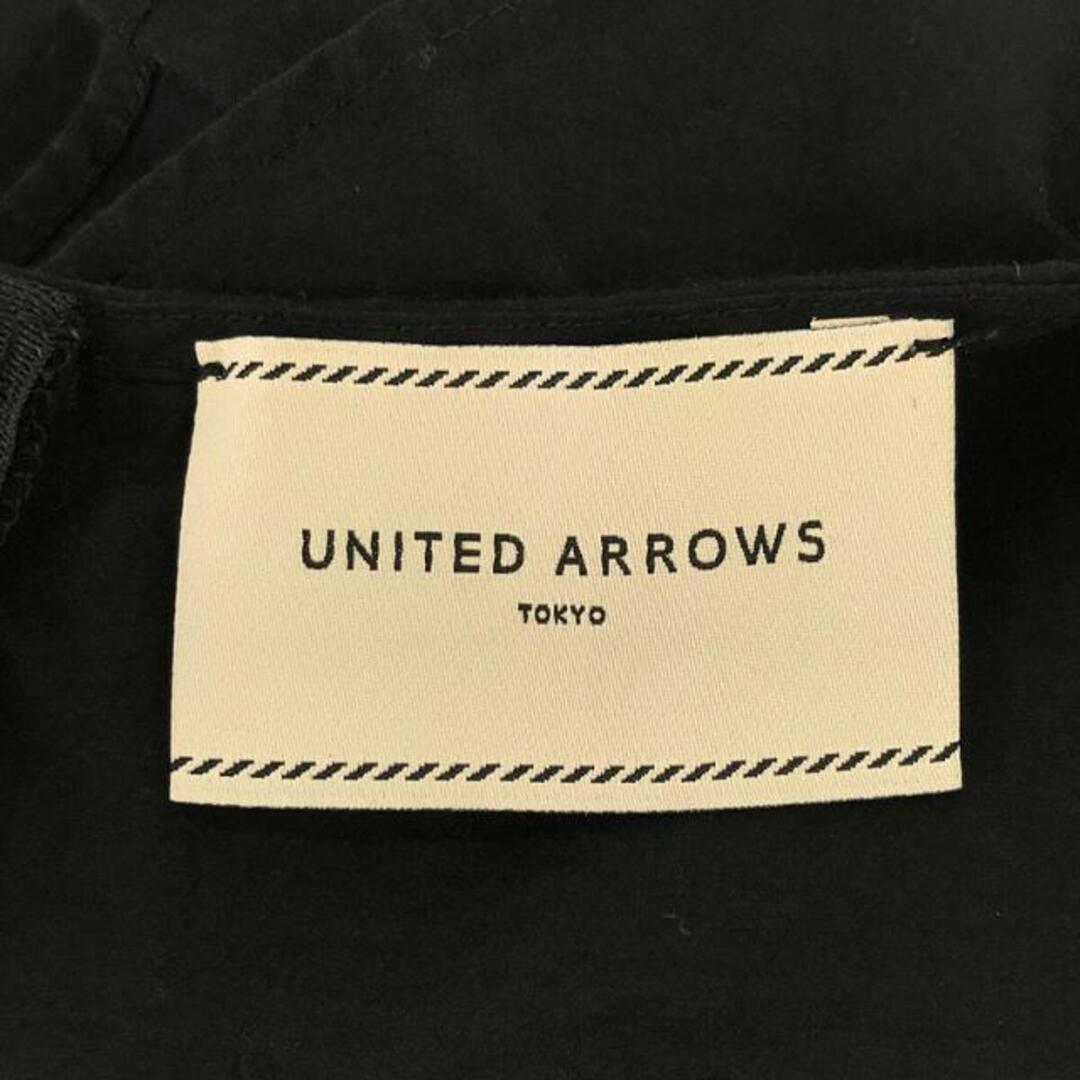 UNITED ARROWS(ユナイテッドアローズ)のUNITED ARROWS / ユナイテッドアローズ | C/N パフスリーブ ブラウス | F | ブラック | レディース レディースのトップス(シャツ/ブラウス(半袖/袖なし))の商品写真