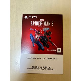 SONY - 【即日発送】スパイダーマン2 PS5 DL版 コードの通販 by のんち ...