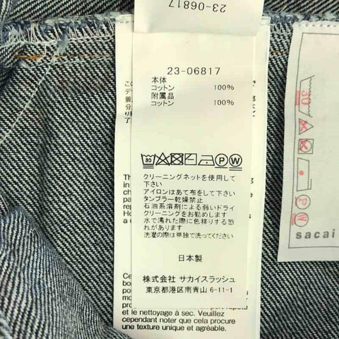 sacai - 【美品】 sacai / サカイ | 2023SS | Denim Pants / 再 sacai - 【美品】 sacai / サカイ | 2023SS | Denim Pants / 再