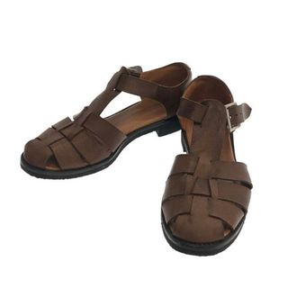 アーツアンドサイエンス(ARTS&SCIENCE)の【美品】  ARTS&SCIENCE / アーツアンドサイエンス | GURKHA SANDAL / レザー ストラップ グルカ サンダル | 25.5 | ブラウン | メンズ(サンダル)