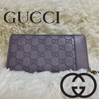 グッチ 財布(パープル/紫色系)の通販 100点以上 | Gucciを買うならラクマ