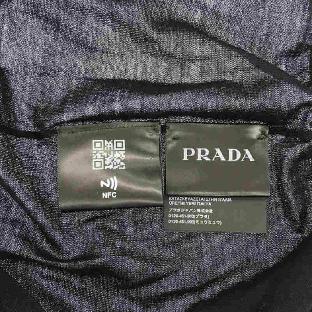 【美品】 PRADA / プラダ | ビッグシルエット サマーニット プルオーバー | 54 | ネイビー | メンズ