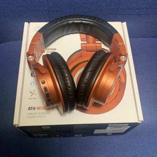 オーディオテクニカ(audio-technica)のATH-M50xBT2 MO [メタリック×オレンジ](ヘッドフォン/イヤフォン)