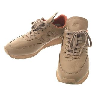 オーラリー(AURALEE)の【美品】  AURALEE / オーラリー | × NEW BALANCE / ニューバランス 別注 MLC100AU レザー スニーカー | 22.5 | beige | レディース(スニーカー)