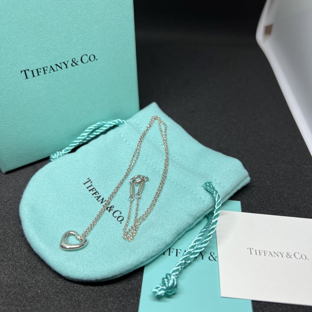 Tiffany & Co. - Tiffanyティファニー オープンハートネックレス 925