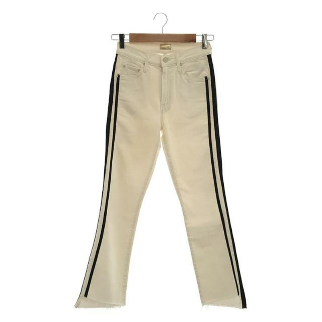 【新品】 MOTHER / マザー | ラインデニムパンツ | 25 | ホワイト | レディース | フリマアプリ ラクマ