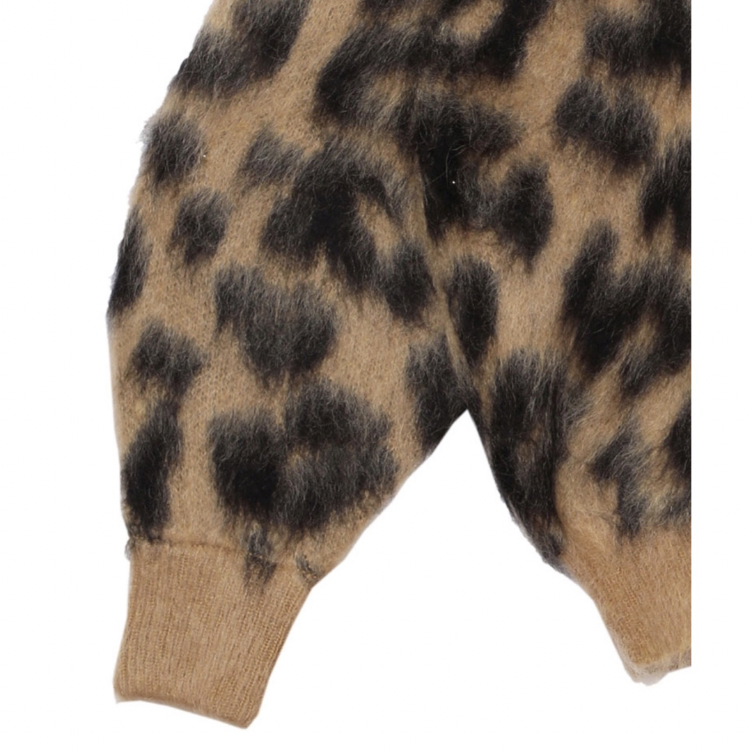 Ameri / KID MOHAIR LEOPARD KNIT