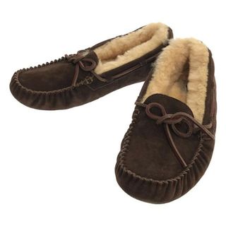 アグ(UGG)の【美品】  UGG / アグ | DAKOTA ダコタ ムートン モカシン シューズ | 25 | ブラウン | レディース(ハイヒール/パンプス)