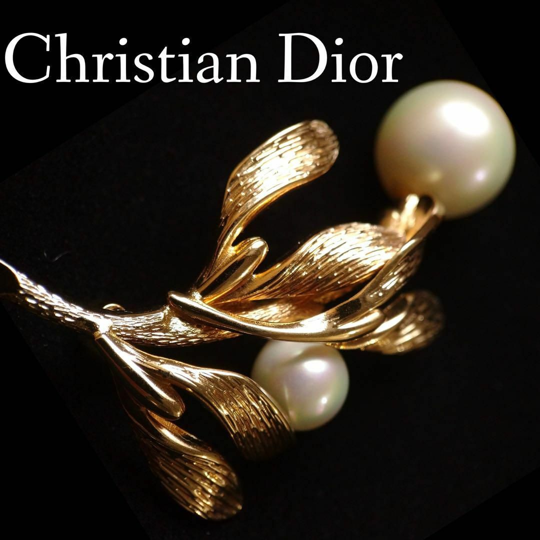 希少】Christian Dior クリスチャンディオール ブローチ ドイツ-