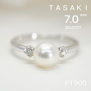 タサキ(TASAKI)のTASAKI  タサキ アコヤ パール ダイヤ リング (リング(指輪))