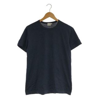 サンスペル(SUNSPEL)のSUNSPEL / サンスペル | コットン クルーネック Tシャツ | S | ネイビー | メンズ(Tシャツ/カットソー(半袖/袖なし))