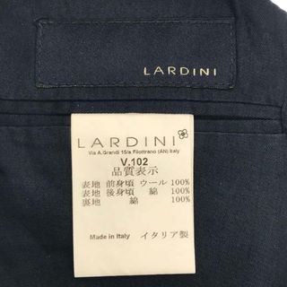 LARDINI / ラルディーニ | ブートニエール付き ウール ジレ ベスト