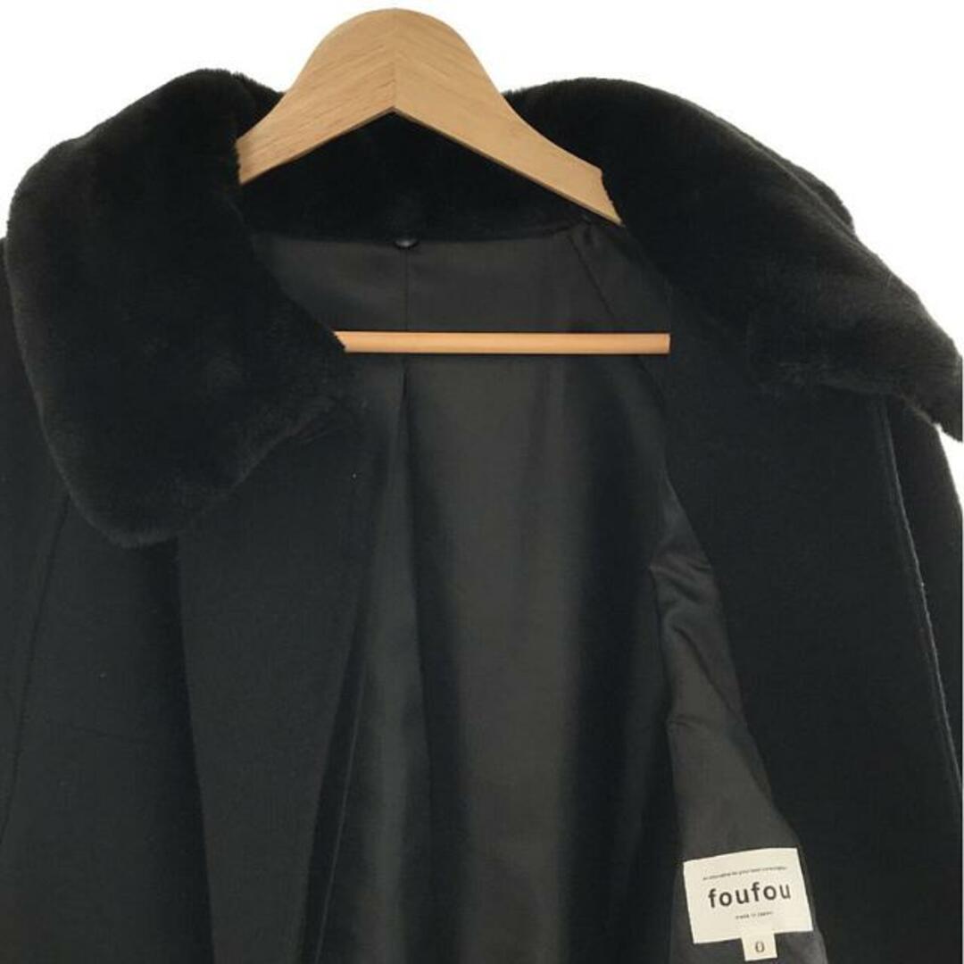 foufou / フーフー | fur collar half coat / 総裏地 ファー foufou / フーフー | fur collar half coat / 総裏地 ファー