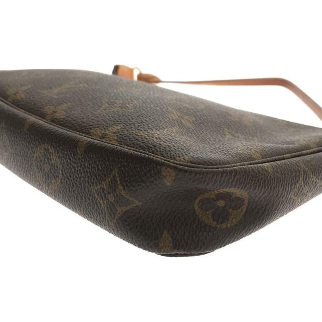 LOUIS VUITTON(ルイヴィトン)の【美品】  Louis Vuitton / ルイヴィトン | M51980 モノグラム レザー ポシェット アクセソワール ポーチ ハンドバッグ | ブラウン | レディース レディースのバッグ(その他)の商品写真