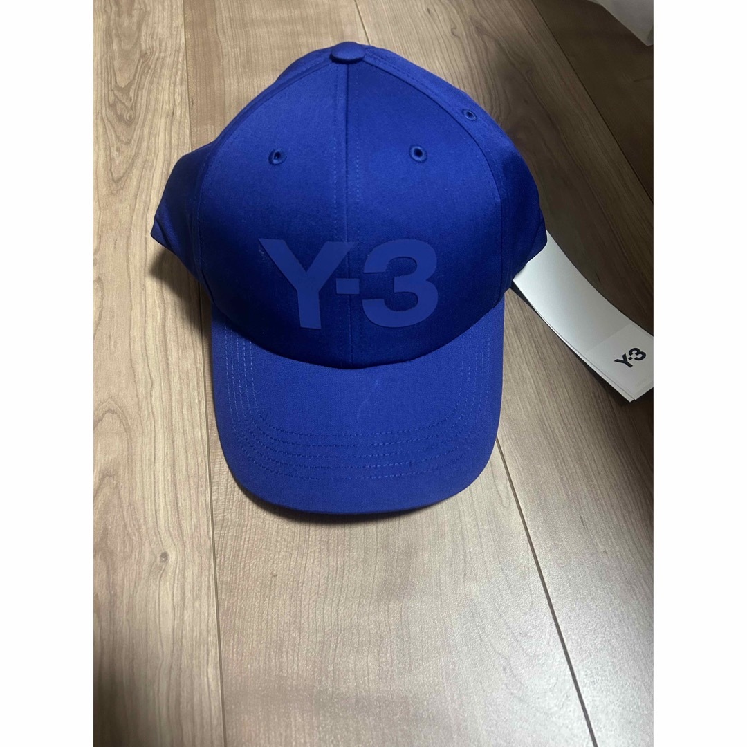 Y-3 - Y-3 キャップ 帽子 ブルー ベースボールキャップの通販 by ぶー ...
