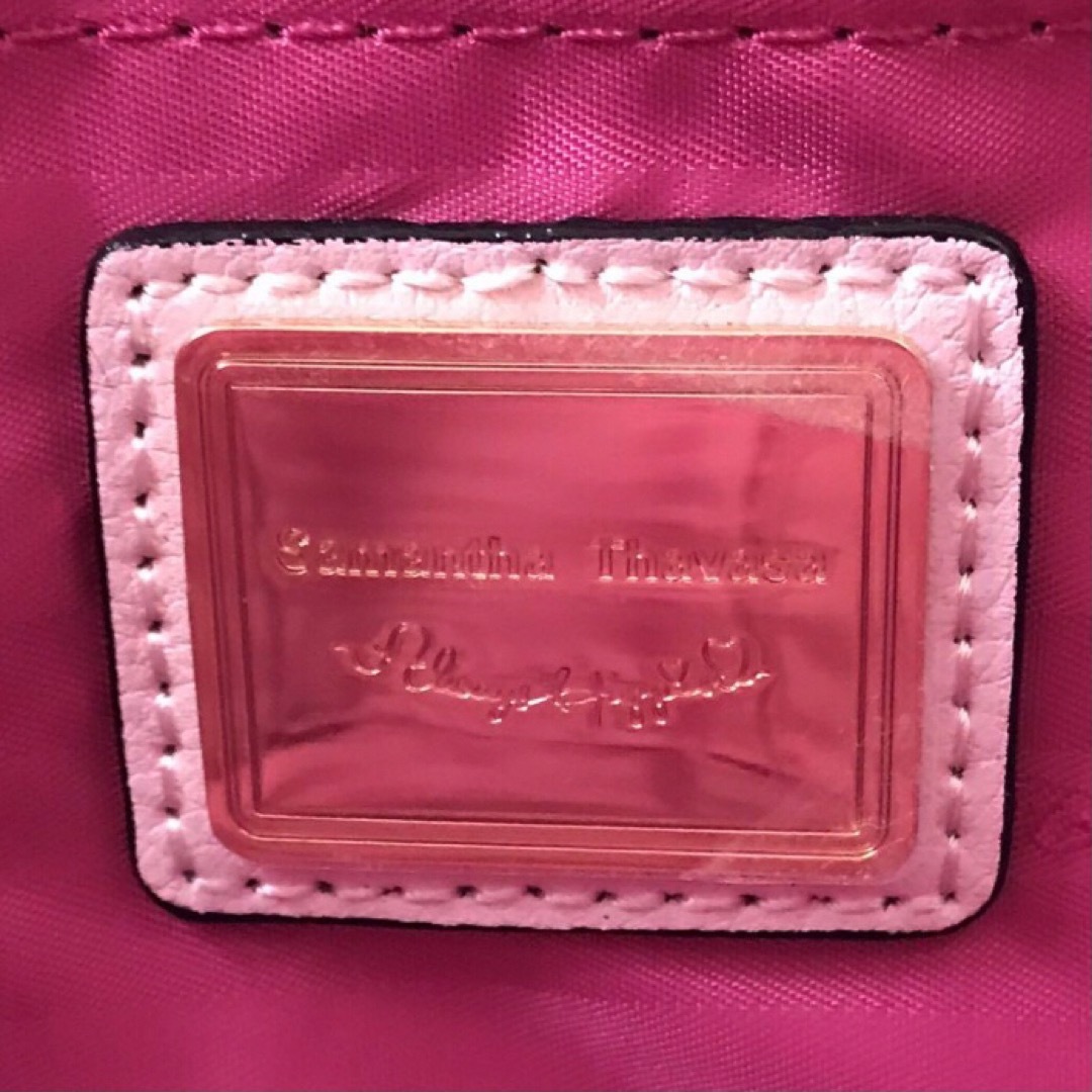 Samantha Thavasa(サマンサタバサ)のサマンサタバサ トートバッグ ハンドバッグ 肩がけ ピンク レディース レディースのバッグ(トートバッグ)の商品写真