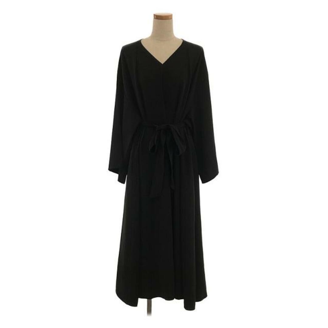 美品】 foufou / フーフー | THE DRESS #07 drape v neck dress ...