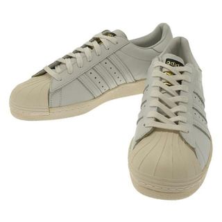 アディダス(adidas)の【新品】  adidas / アディダス | SUPER STAR 80s DLX / S75016 スーパースター80s デラックス レザースニーカー | 27.5 | WHITE/CREAM WHITE | メンズ(スニーカー)