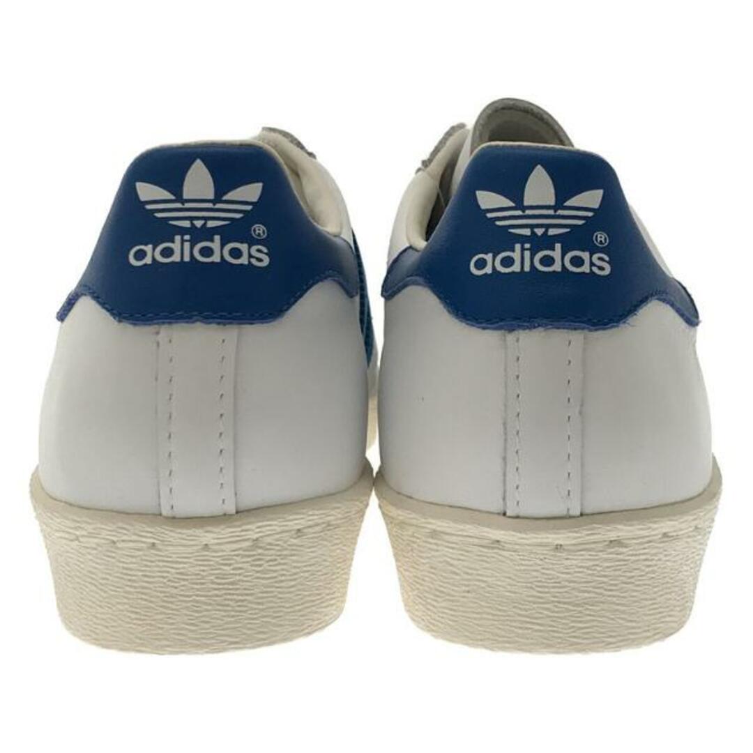 adidas(アディダス)の【新品】  adidas / アディダス | SUPERSTAR 80s / G61068 スーパースター レザースニーカー | 28 | White/Dark Royal/Chalk | メンズ メンズの靴/シューズ(スニーカー)の商品写真