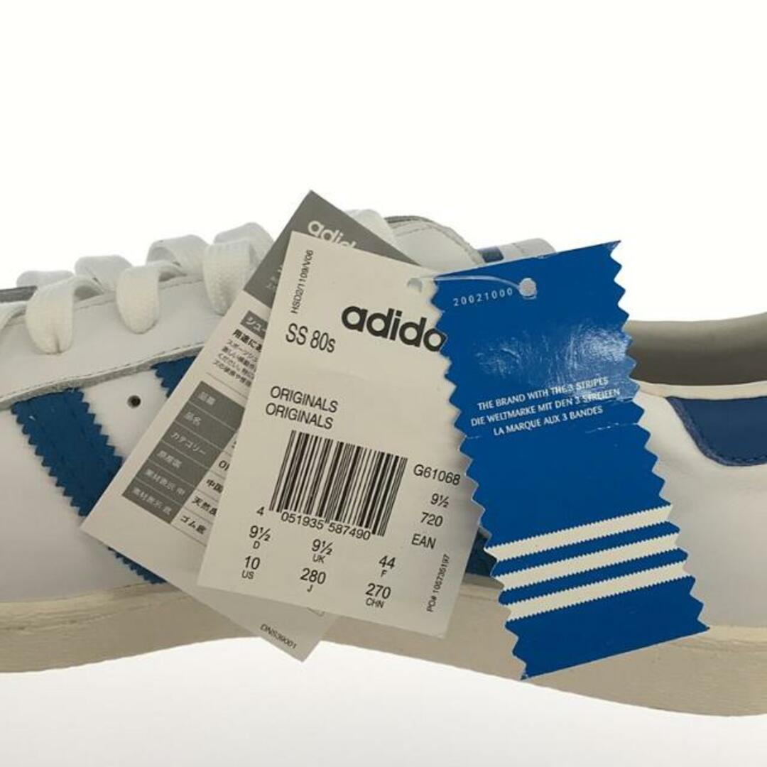 adidas(アディダス)の【新品】  adidas / アディダス | SUPERSTAR 80s / G61068 スーパースター レザースニーカー | 28 | White/Dark Royal/Chalk | メンズ メンズの靴/シューズ(スニーカー)の商品写真