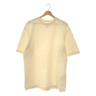 ボッテガヴェネタ(Bottega Veneta)のBOTTEGA VENETA / ボッテガヴェネタ | 2020AW | 刺繍入り オーバーサイズ Tシャツ | S | ナチュラル | メンズ(Tシャツ/カットソー(半袖/袖なし))