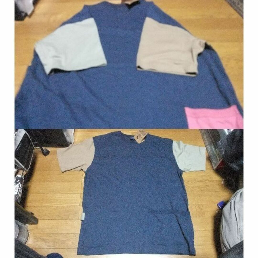 WORKMAN(ワークマン)の新品 クレイジーパターン ポケット付 Tシャツ 3L メンズのトップス(Tシャツ/カットソー(半袖/袖なし))の商品写真