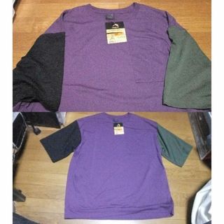 ワークマン(WORKMAN)の新品 クレイジーパターン ポケット付 Tシャツ LL workman(Tシャツ/カットソー(半袖/袖なし))