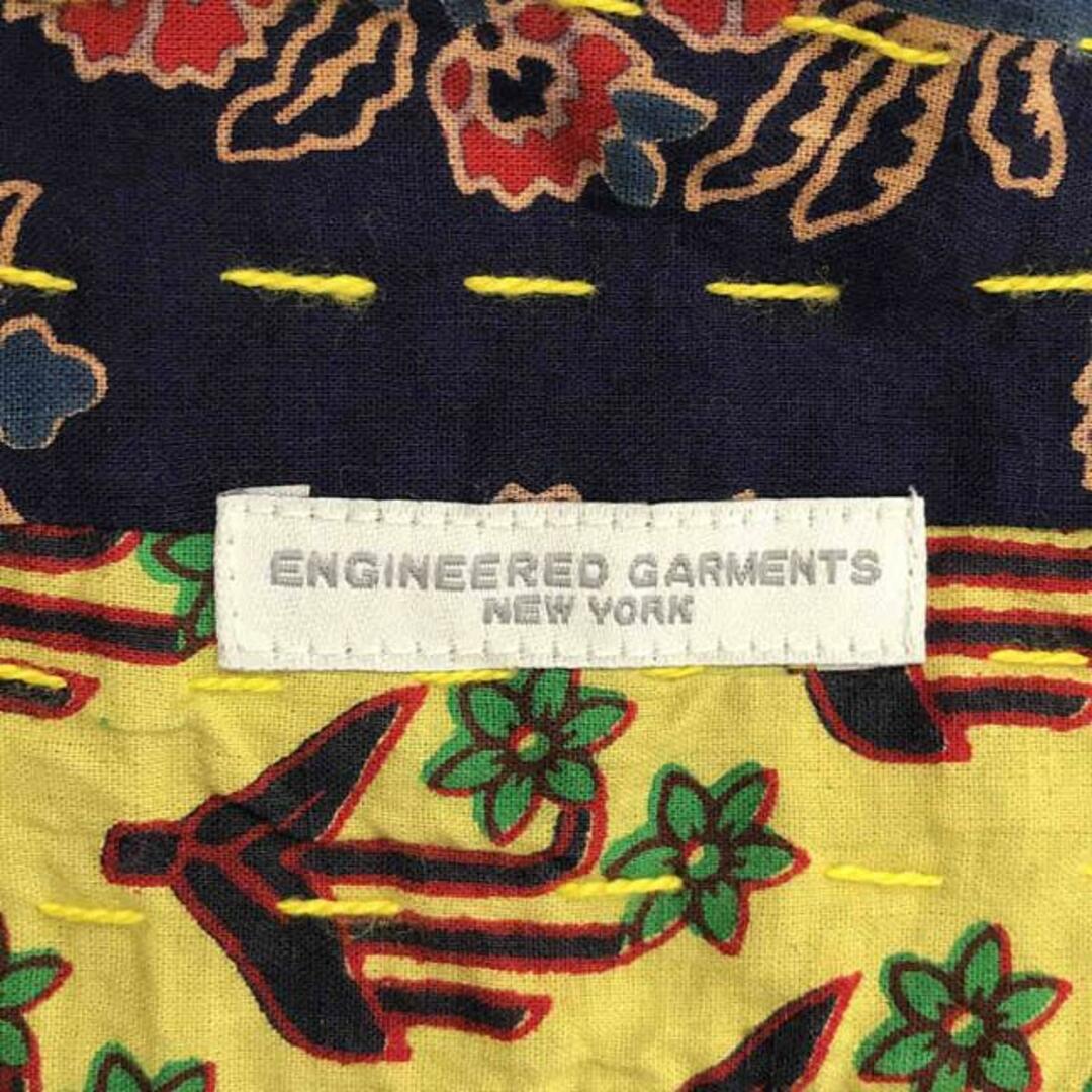 Engineered Garments(エンジニアードガーメンツ)の【新品】  Engineered Garments / エンジニアドガーメンツ | Shoulder Pouch - Stripe Handstitch / 総柄 パッチワーク ショルダー ポーチ バッグ | One Size | multi color | メンズ メンズのバッグ(ショルダーバッグ)の商品写真