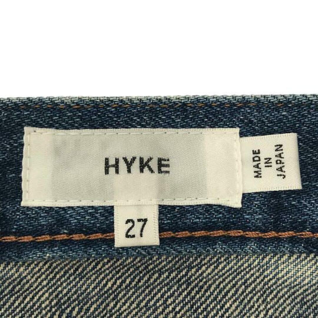 HYKE(ハイク)のHYKE / ハイク | STRAIGHT デニムパンツ | 27 | インディゴ | レディース レディースのパンツ(その他)の商品写真