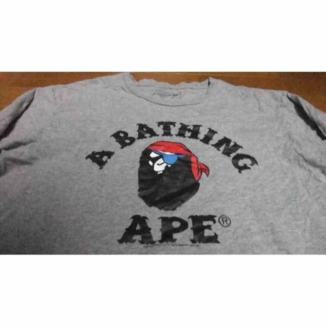 A BATHING APE(アベイシングエイプ)のA BATHING APE ア ベイシング エイプ ロンT ロングTシャツ L メンズのトップス(Tシャツ/カットソー(七分/長袖))の商品写真