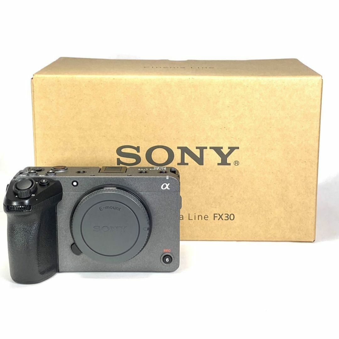 【逸品】 Cinema SONY 新品 Line ILME-FX30B FX30 ビデオカメラ