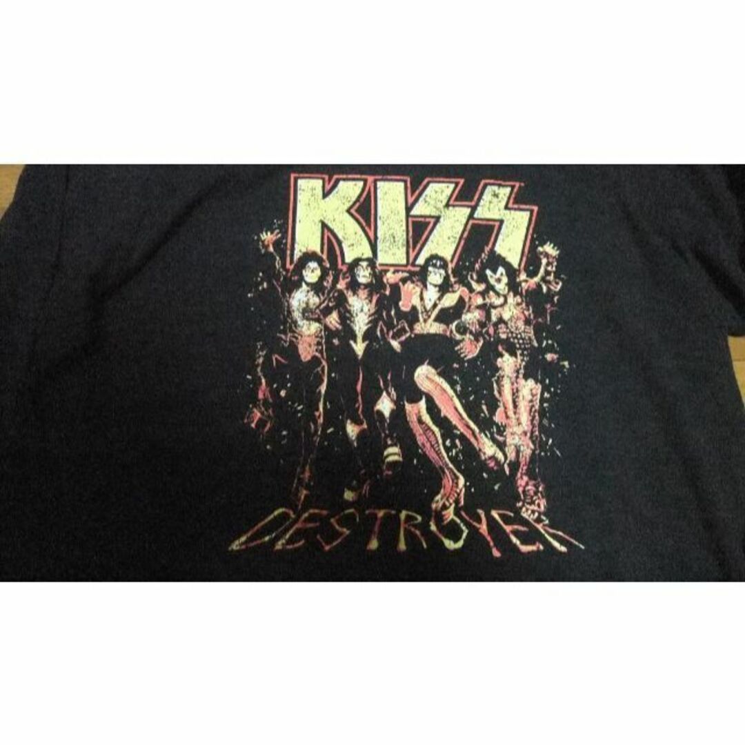 新品 kiss キス デストロイヤー ロンT ロング Tシャツ 5L黒 バンド メンズのトップス(Tシャツ/カットソー(七分/長袖))の商品写真