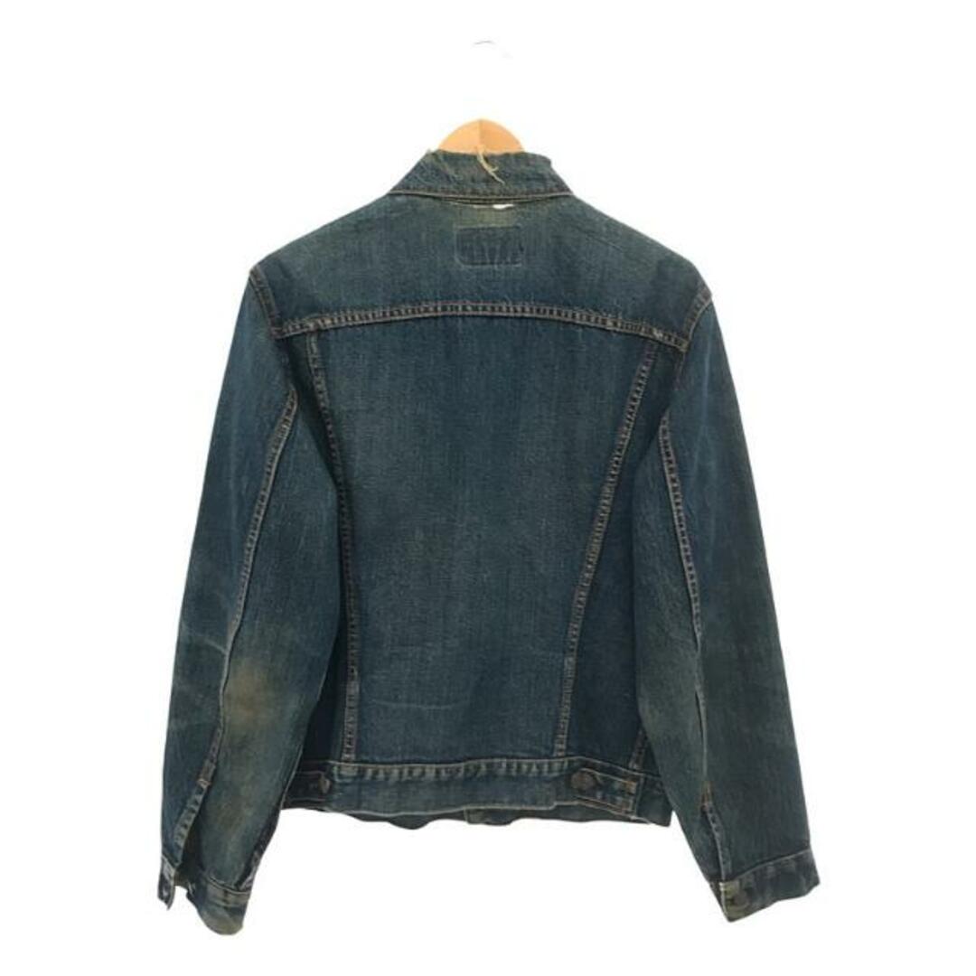 Levi's / リーバイス | 60s ヴィンテージ 70505 4th BigE 不均等V 刻印526 2本ステッチ デニム ジャケット | インディゴ | メンズ Levi's / リーバイス | 60s ヴィンテージ 70505 4th BigE 不均等V 刻印526 2本ステッチ デニム ジャケット | インディゴ | メンズ